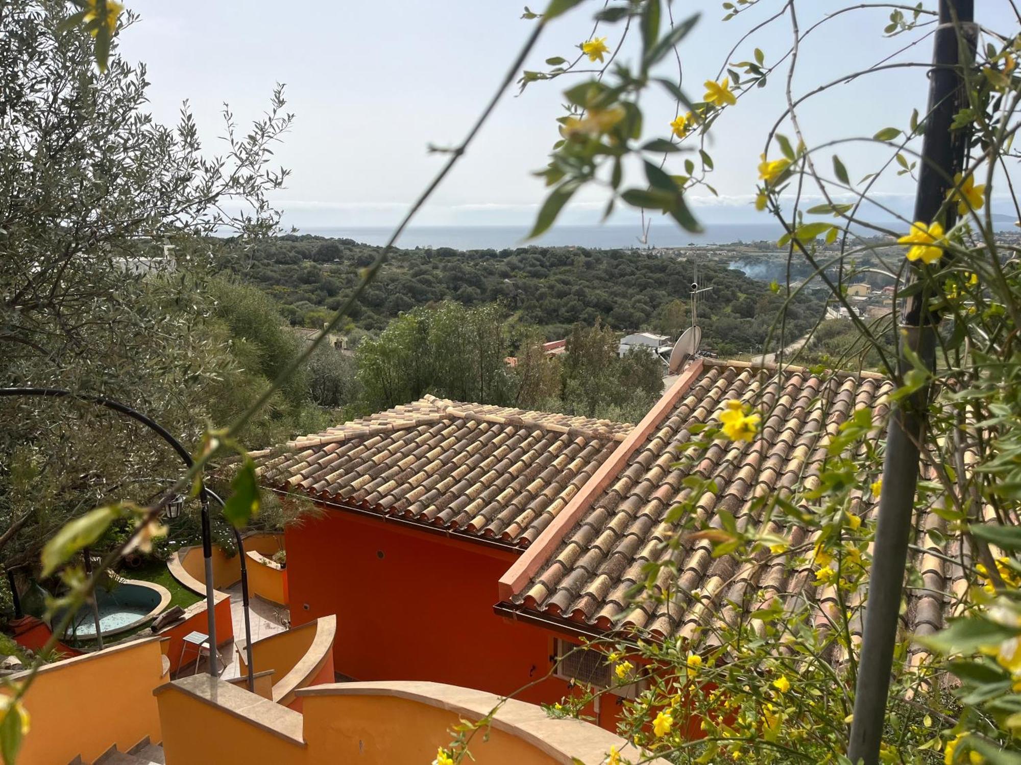 Villa Con Giardino Vista Mare Capitana Exterior foto